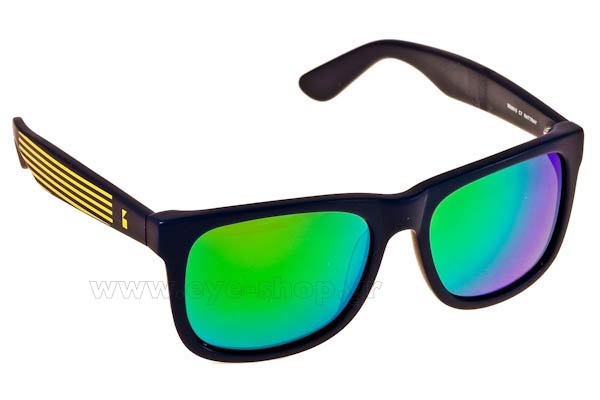Sunglasses Brixton BS0010 C7 Rattray Blue Mirror