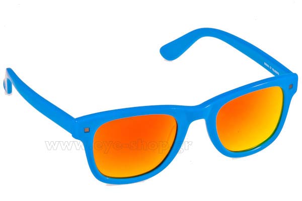 Sunglasses Brixton BS0033 FELSBERG C7  Blue electric Orange Mirror