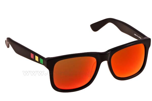 Sunglasses Brixton BS0010 C11 Red Mirror Rattray