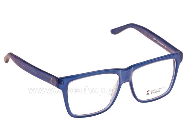 Sunglasses Brixton BF0016 ELGAR CLOSE C4 Matte Blue