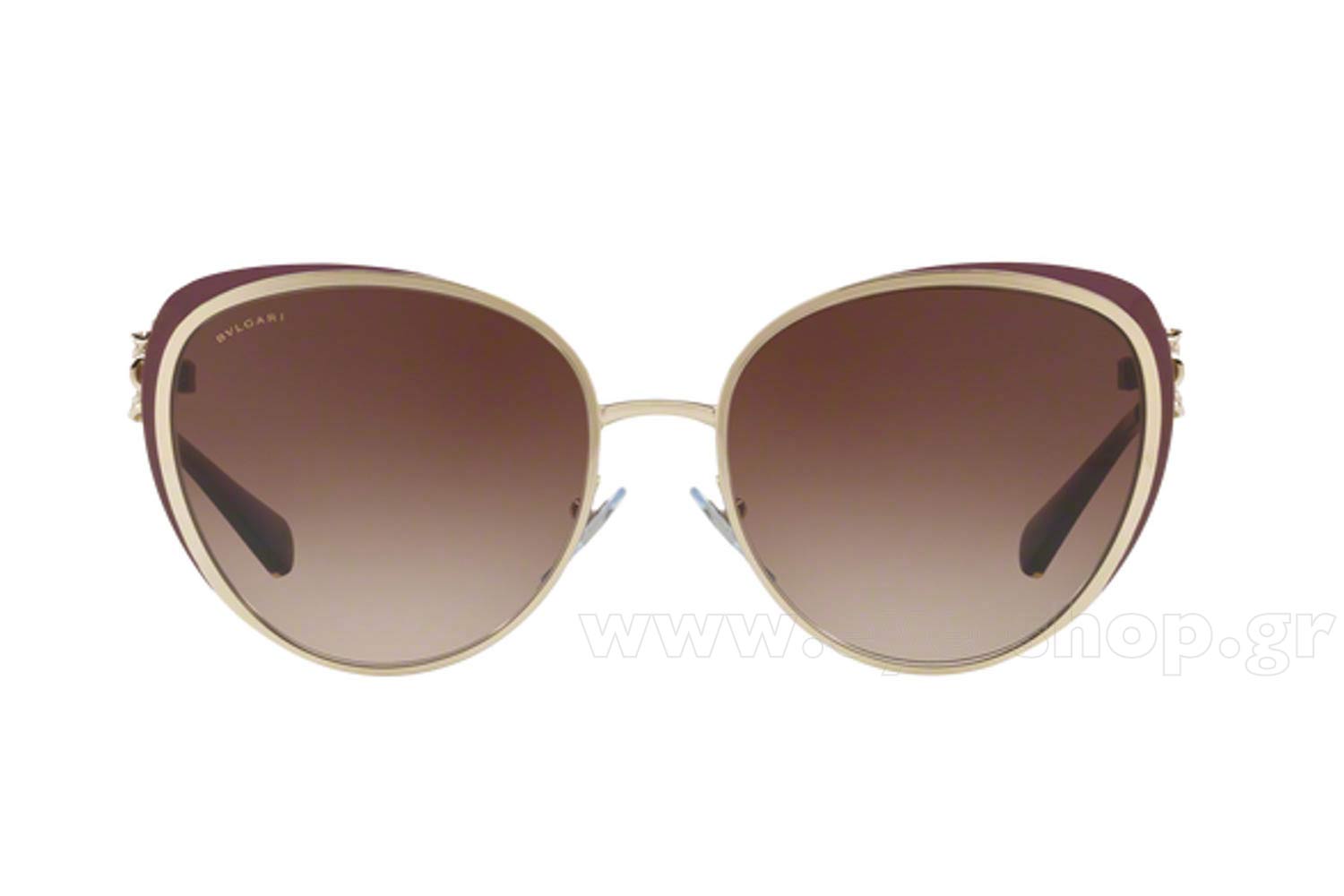 Bulgari Women\'s Burgundy and Gold Sunglasses Bvlgari BV50021I 069 Eyeglasses Women main image 4