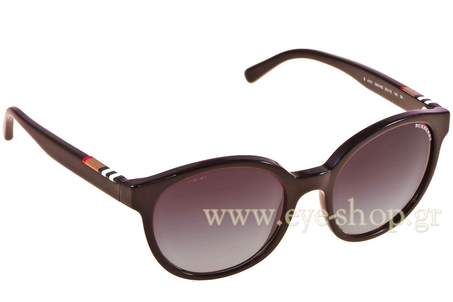 BURBERRY 4151 30018G 52 | SUNGLASSES Women EyeShop display picture 1