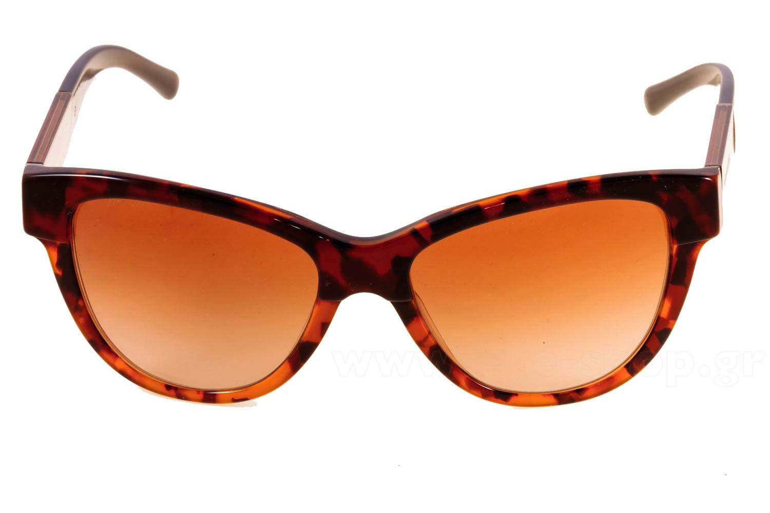 Burberry Women\'s Red and Tort Gradient Sunglasses! Burberry BE4446D XL (57 - 20) with Grey lenses and Red frame  main image 2