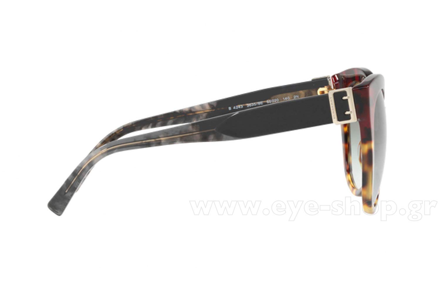 Burberry B 4243 Burberry BE4323 Caroll M (54 - 20) with Grey lenses and  main image 2