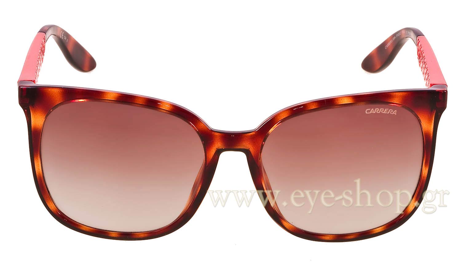 Authentic Carrera Women\'s Tortoise Sunglasses CARRERA Polished Gold Tortoise Frame Grey Lens Sunglass 1051  main image 4
