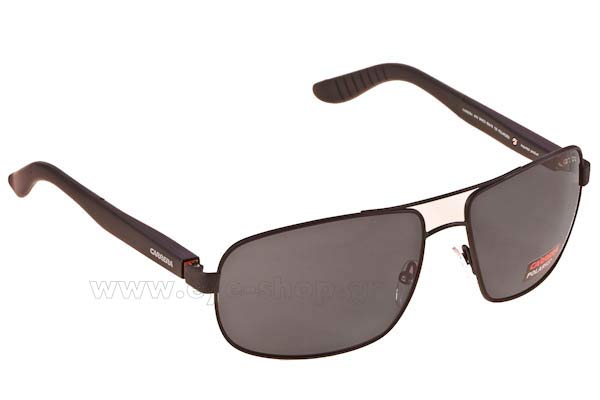 Sunglasses Carrera Carrera 8003 94XC3 MTBLACK (GREY PZ) Polarized
