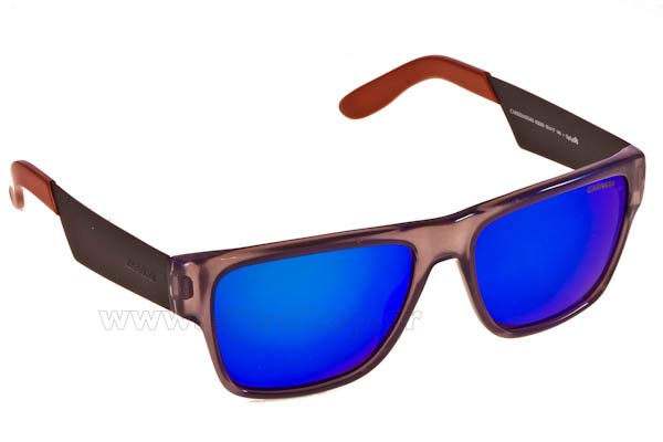 Sunglasses Carrera Carrera 5014S 8QDZ0 		 BKIRDBWPK (GREY SF FLSHGLD)