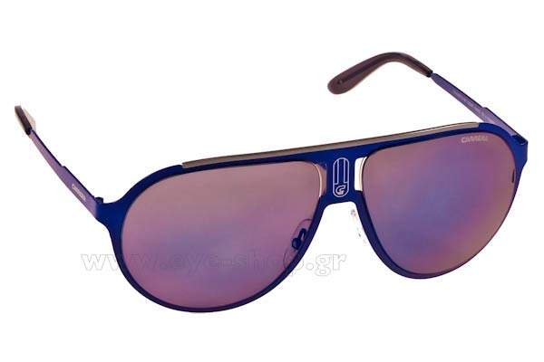 Sunglasses Carrera CHAMPION MT 6VXXT MATT BLUE