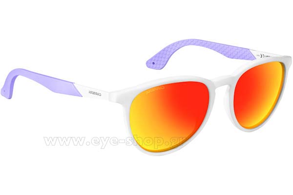 Sunglasses Carrera Carrera 5019S NA6UZ WHT LILAC (RED FL)