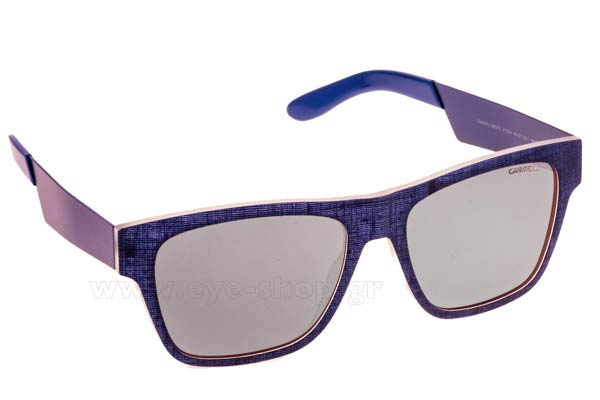 Sunglasses Carrera CARRERA 5002 /TX FTZ U4 BLUE BLTT BROWN SILFLA