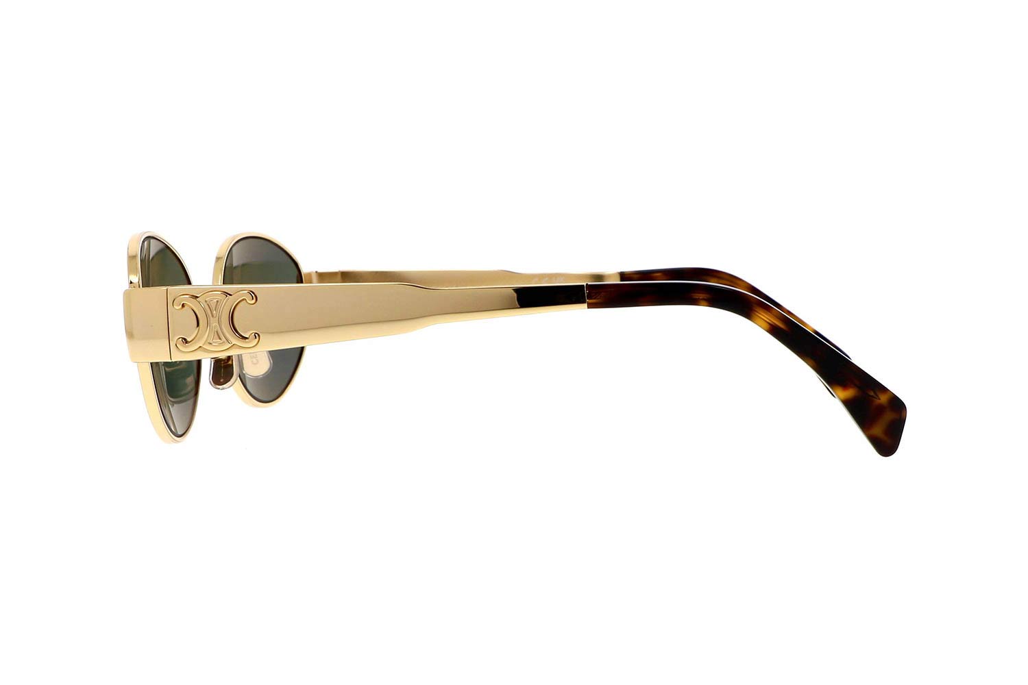 CELINE TRIOMPHE Sunglasses CL40235U 30N Gold Grey Celine Metal Triomphe CL40235U 28E Sunglasses Women main image 3