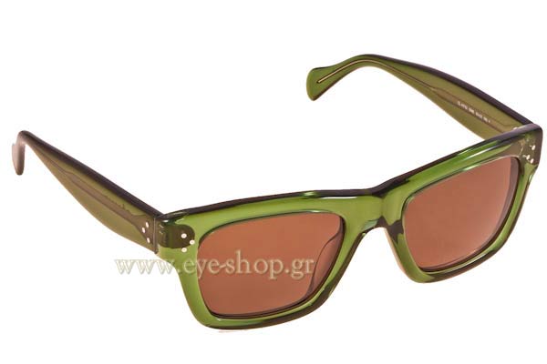 Sunglasses Celine CL 41732S 05I1E Green Transparent