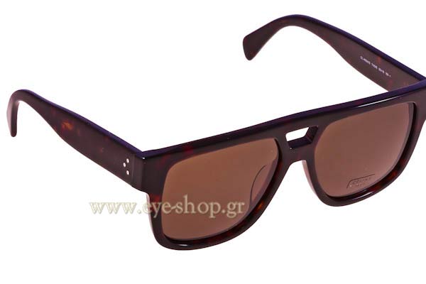 Sunglasses Celine BROOKLYN CL 41024S TVD1E Brown Havana