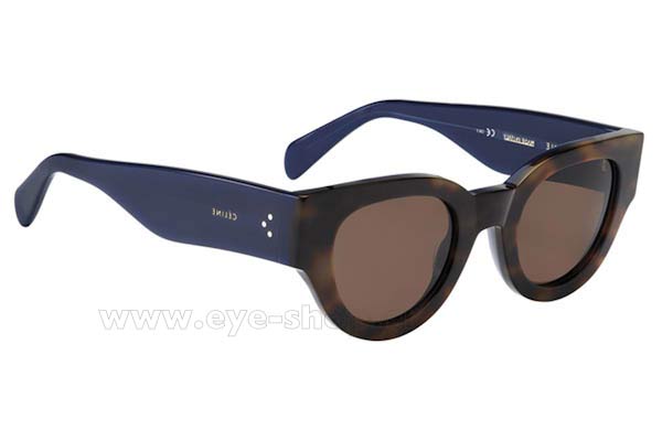 Sunglasses Celine CL 41064S 6TW  (A6)	HVNVYBLUE (BROWN)