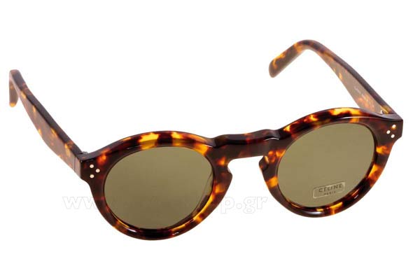 Sunglasses Celine CL 41370S E88  (85)	BLND TORT (GREY GREEN)