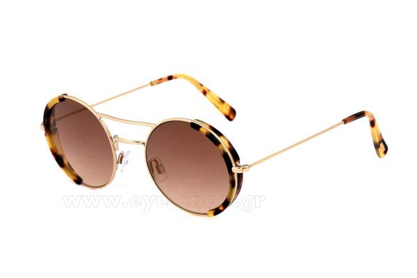 Sunglasses DBLANC THE END Acetate Welder Brown Flash Gradient