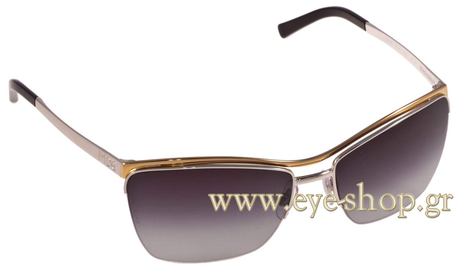 Authentic Dolce & Gabbana Madonna 2088 Gold/Brown Sunglasses circa 2010 VINTAGE DOLCE & GABBANA X MADONNA DG 2088 SILVER 2010  main image 2