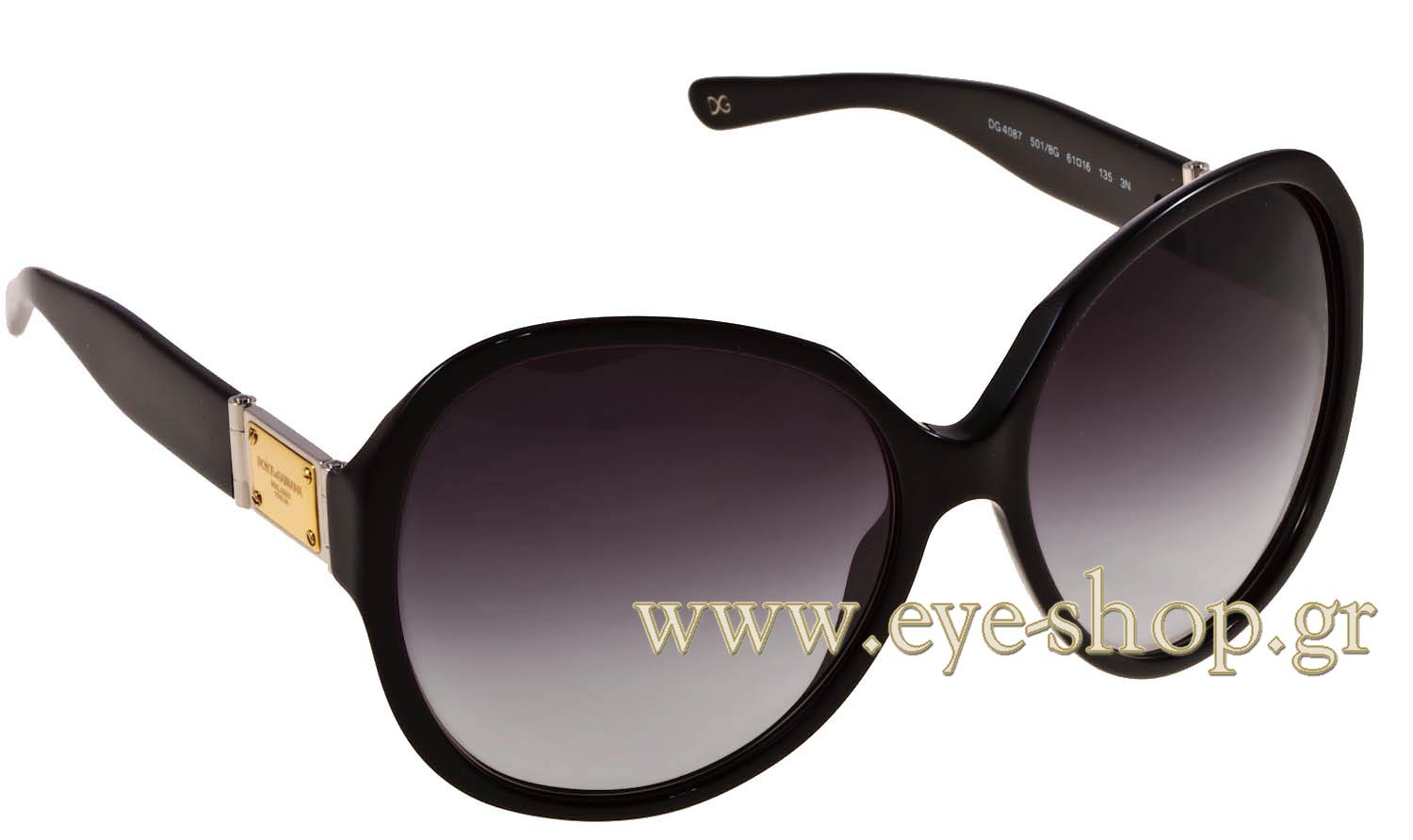 DOLCE GABBANA 4087 501/8G 61 | SUNGLASSES Women EyeShop