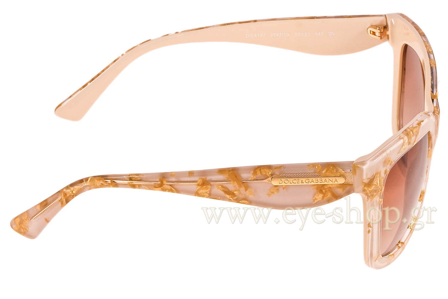DOLCE GABBANA 4197 274713 53 | SUNGLASSES Women EyeShop display picture 1