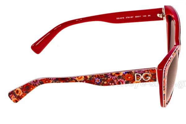 Dolce Gabbana model 4216 and color 279187 Flowers Collection