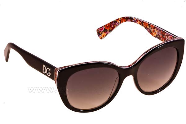 Sunglasses Dolce Gabbana 4217 2789T3 Flowers Collection Polarized