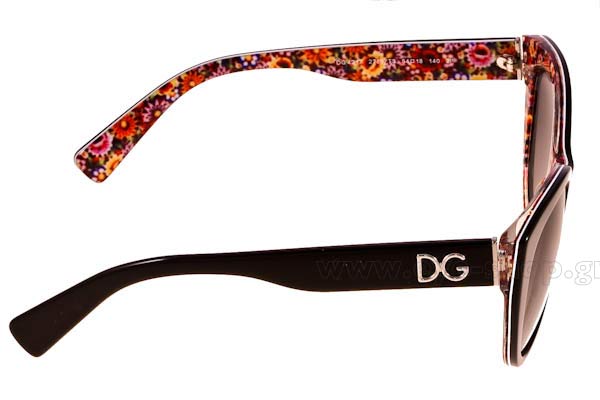 Dolce Gabbana model 4217 color 2789T3 Flowers Collection Polarized