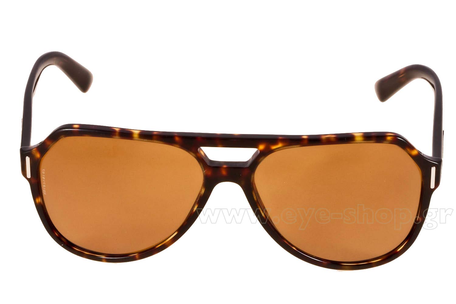 Dolce & Gabbana Polarized Tortoise Sunglasses With Case Dolce & Gabbana DG4452 Sunglasses 502/71 Tortoise - eye-oo.com main image 4