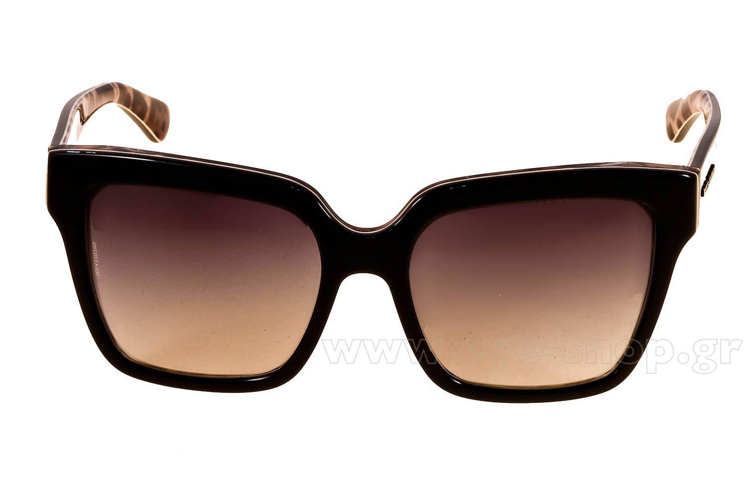 Dolce & Gabbana DG-4234 Leopard Print Square Sunglasses in Brown & Pink Acetate Amazon.com: Dolce & Gabbana Women main image 4