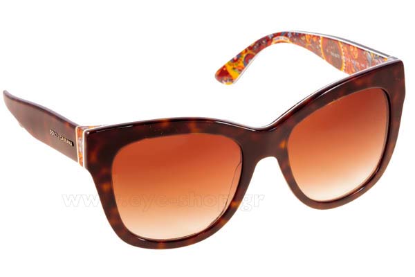 Sunglasses Dolce Gabbana 4270 303713 SICILIAN CARRETTO