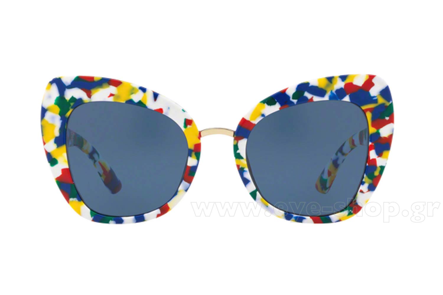 Dolce & Gabbana Multicolor Patterned Sunglasses Dolce & Gabbana - Modern Print Sunglasses - Rainbow - Dolce  main image 2