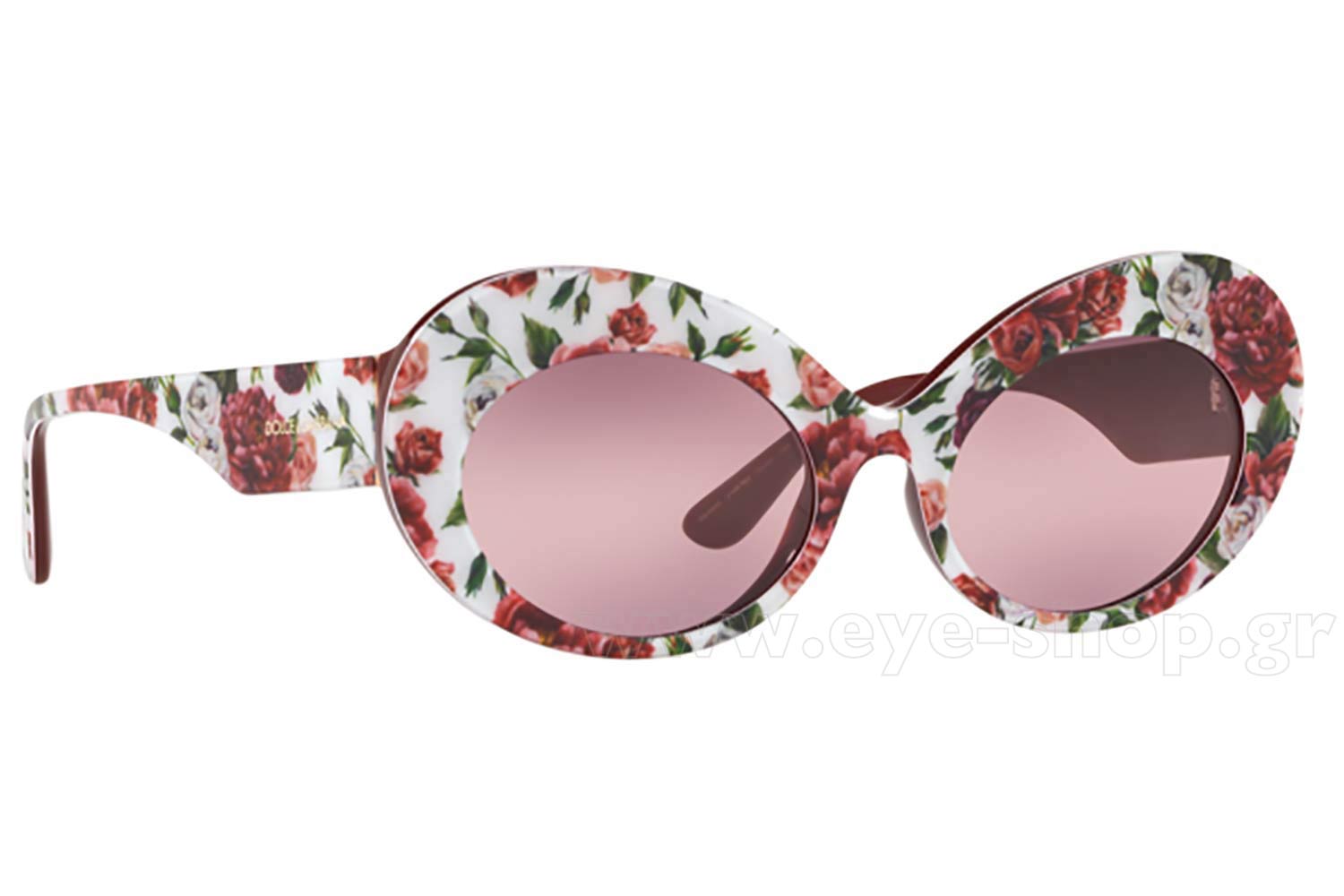 Dolce & Gabbana pink Floral Sunglasses. AUTHENTIC Dolce & Gabbana Pink Flowers Sunglasses – Lux Second Chance main image 4