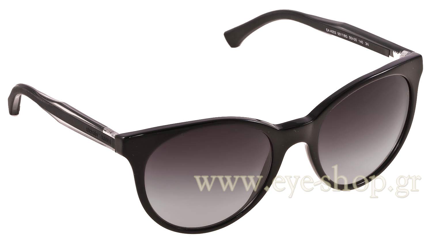EMPORIO ARMANI EA 4003 Sunglasses EMPORIO ARMANI EA 4003 507013 55 | SUNGLASSES Unisex EyeShop main image 3