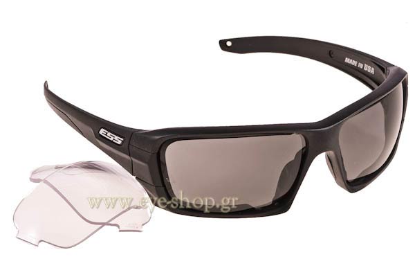 Sunglasses ESS ROLLBAR EE 9018 03 Black with Rapid Lens Exchange