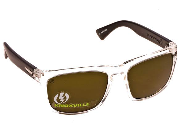 Sunglasses Electric KNOXVILLE CRY Blk Melanin Grey