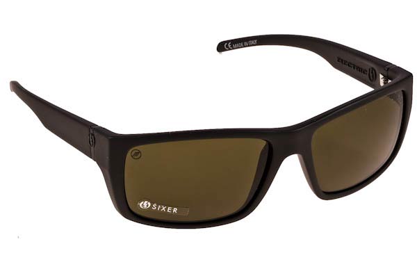 Sunglasses Electric SIXER Mat Blk Melanin G15