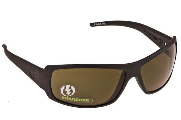 Sunglasses Electric Charge Mat Blk - Melanin Grey
