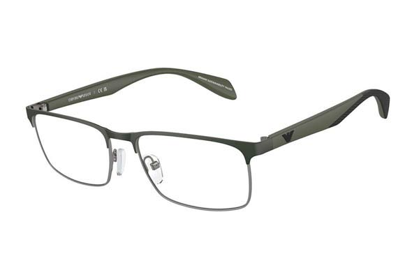 New EMPORIO ARMANI Fashion Men's Havana Eyeglasses - Accessories