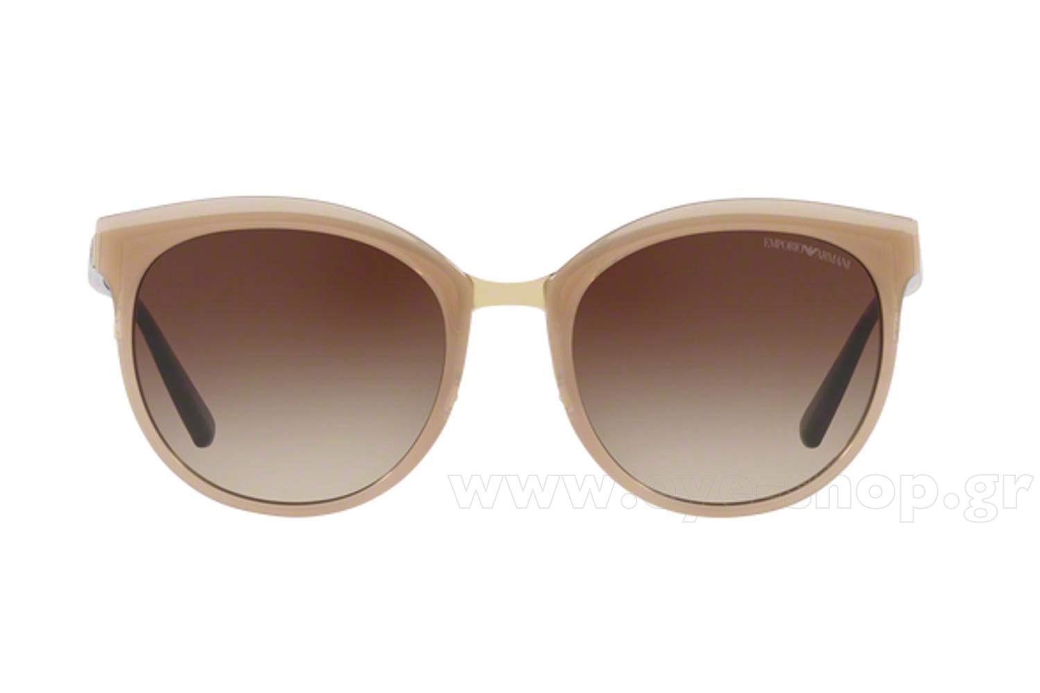 Emporio Armani Women\'s Turtledove Brown Sunglasses Emporio Armani EA4259U Sunglasses | LensCrafters main image 2