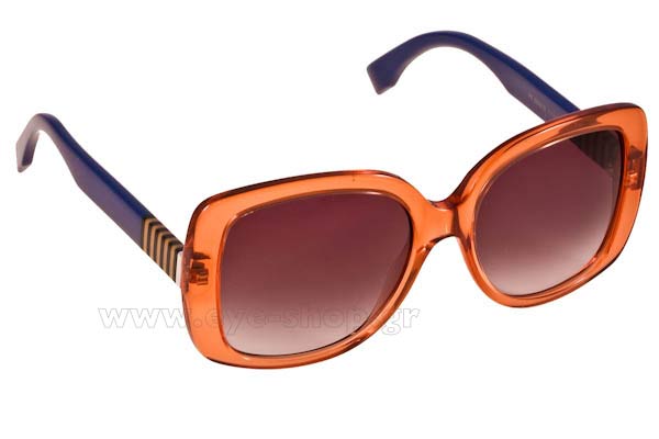 Sunglasses Fendi FF 0014S 7TC9O ORNGPQNBL (DARK GREY SF)