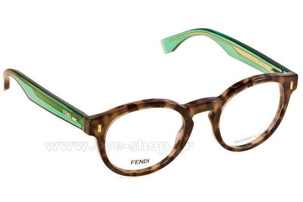 Sunglasses Fendi FF 0028 7OF 	GRY GREEN