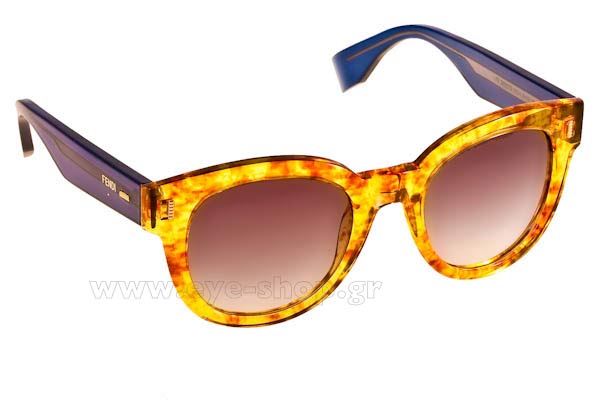 Sunglasses Fendi FF 0026S 7OCJJ VNTAMB BL (GREY SF)