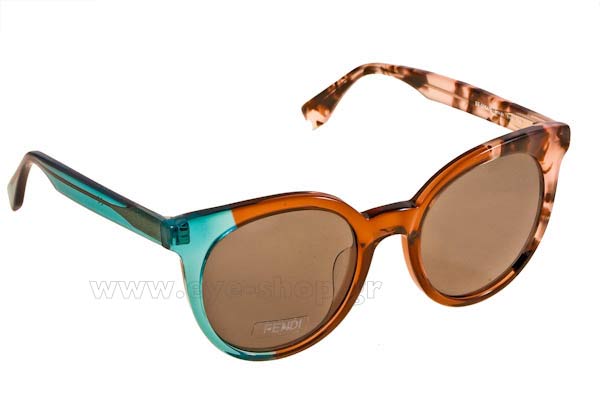 Sunglasses Fendi FF 0064S MYA8A 	GRNBWHVRS (GREY)