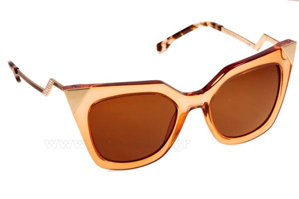 Sunglasses Fendi FF 0060S MSY  (EC)	CHMP GDBK (BROWN)