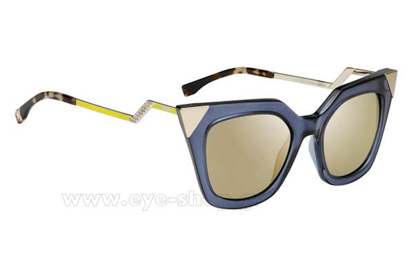 Sunglasses Fendi FF 0060S MSU  (MV)	BLGRYGDLI (SUP BRONZE SP)