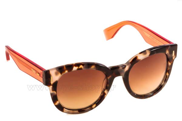Sunglasses Fendi FF 0026S 7OQ  (OH)	SPTDHVCRL (BROWN SS)