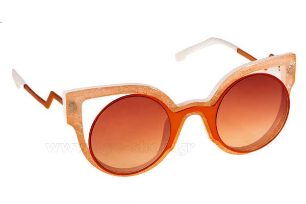 Sunglasses Fendi FF 0137S NUG  (4C)	ORGGLTTPK (RED SS)