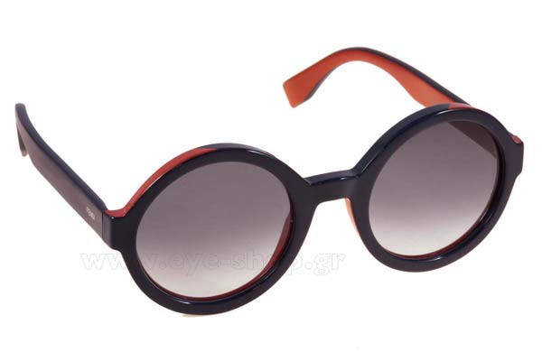 Sunglasses Fendi FF 0120S MFW  (08)	BLUEBRICK (DK BLUE SF)
