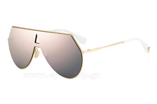 Sunglasses Fendi FF 0193 S 000  (0J) ROSE GOLD (GREY ROSEGD SP)