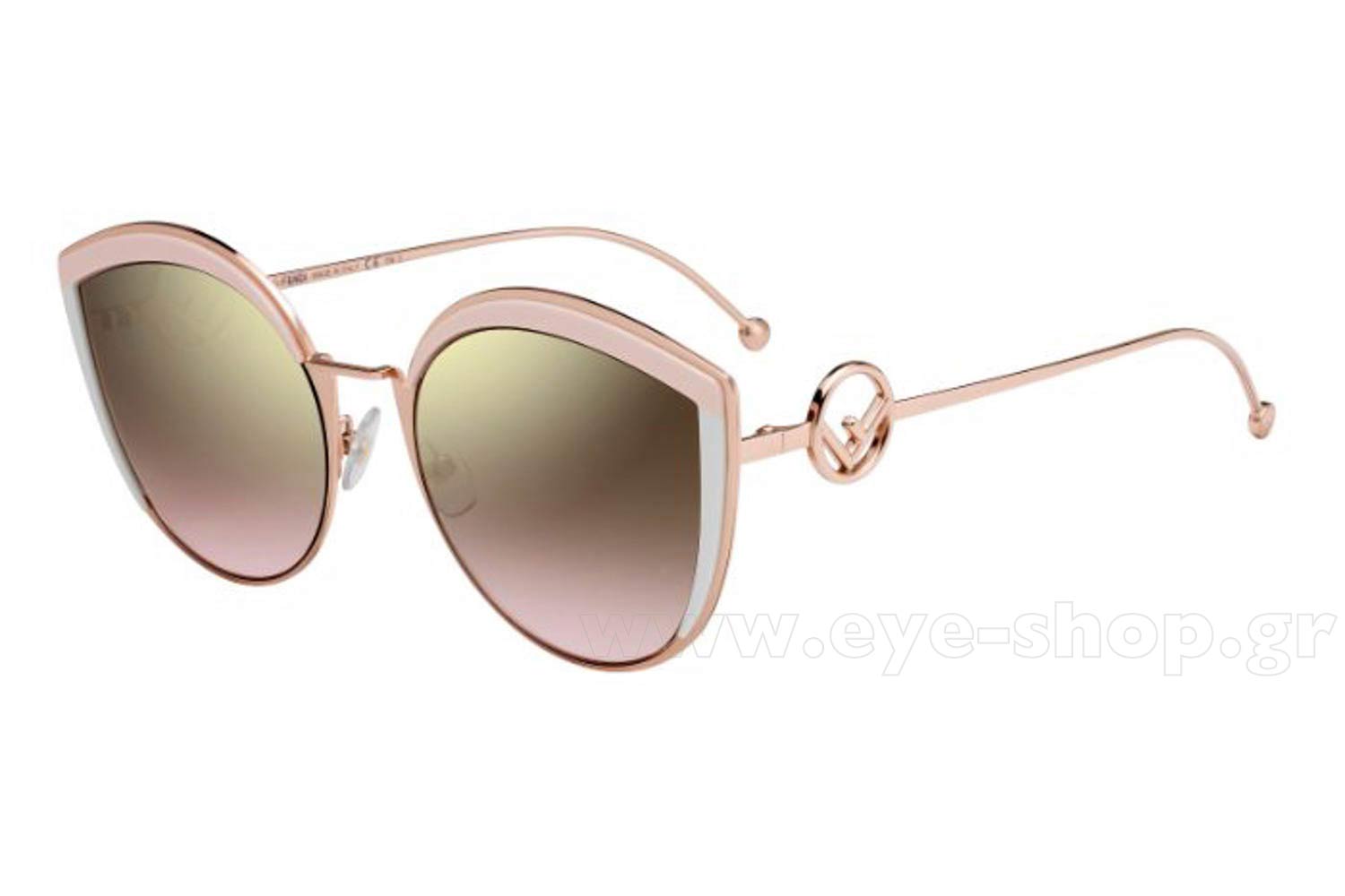 FENDI FF 0290 S 35J (53) 58 | SUNGLASSES Women EyeShop display picture 3