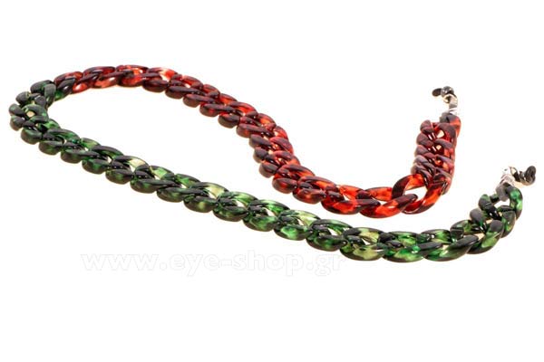 Sunglasses Grippy Melody Chain RedGreen